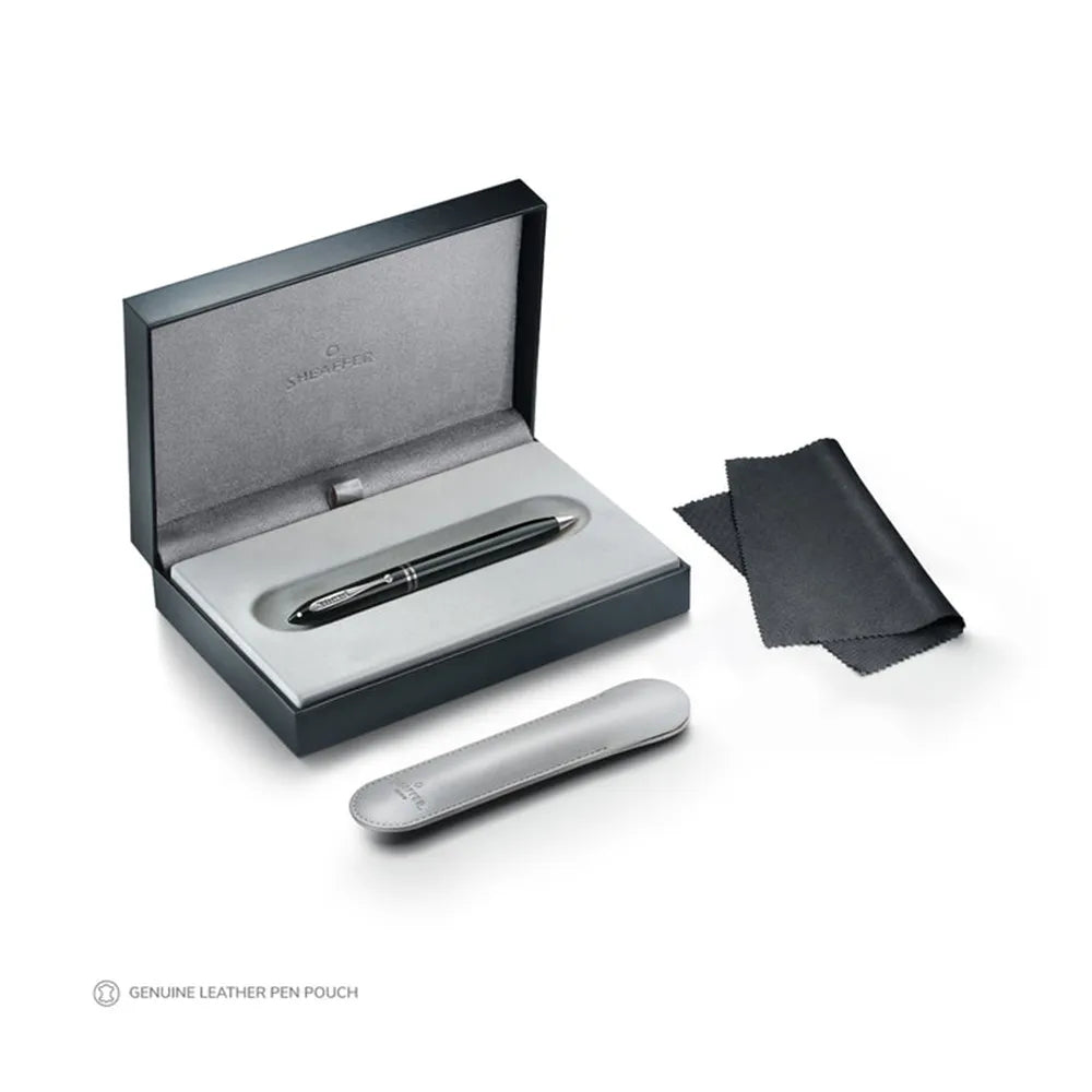 Sheaffer Balance III E892 Glossy Black Resin with Chrome Trim Ballpoint Pen