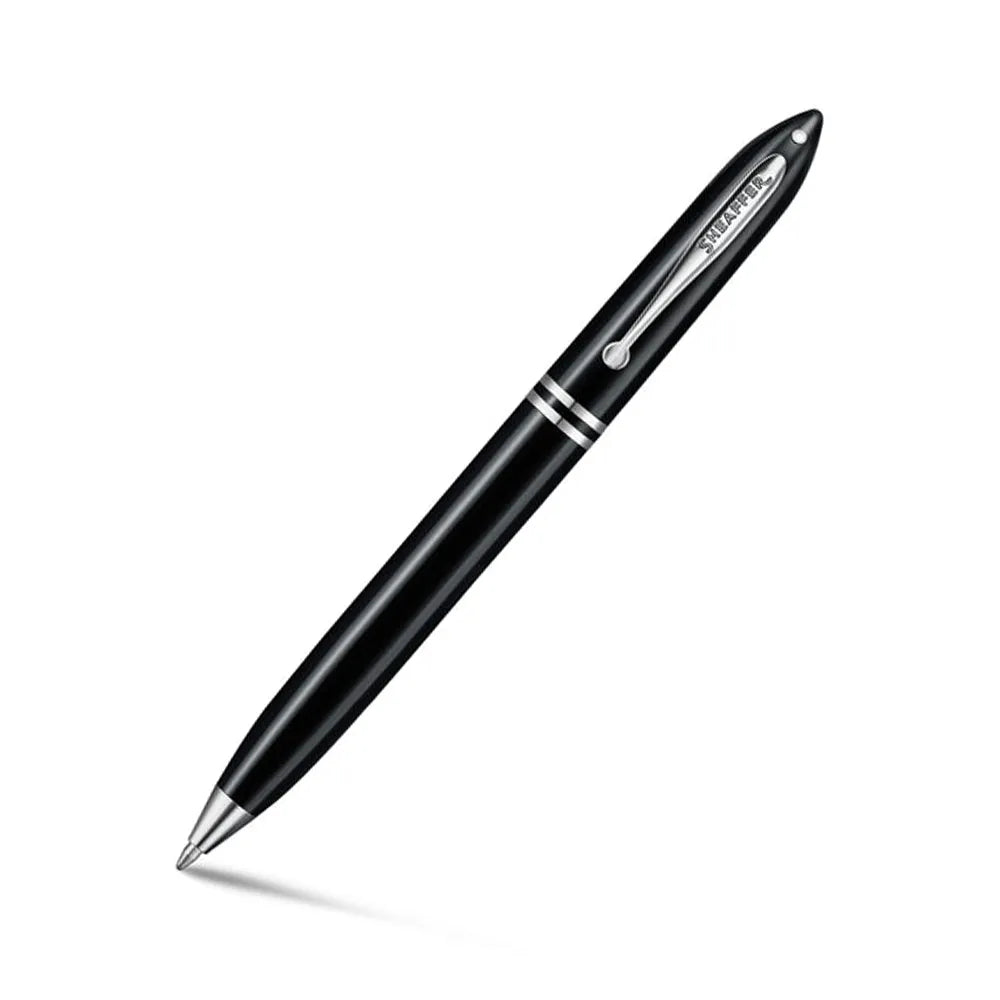 Sheaffer Balance III E892 Glossy Black Resin with Chrome Trim Ballpoint Pen