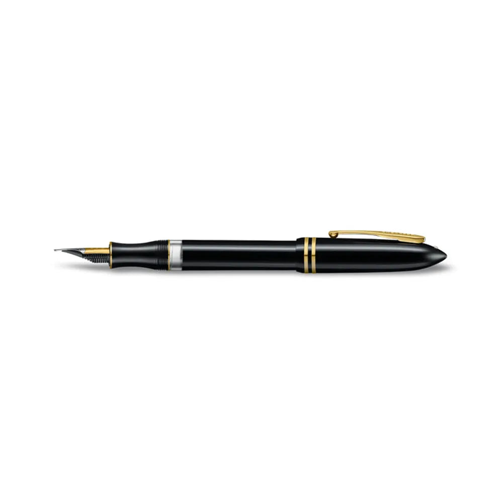 Sheaffer Balance III E893 Glossy Black with Gold Trim Fountain Pen