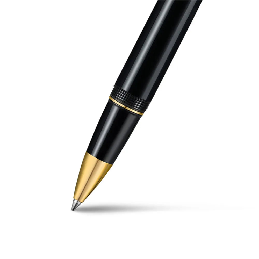 Sheaffer Balance III E893 Glossy Black Resin with Gold Trim Rollerball Pen