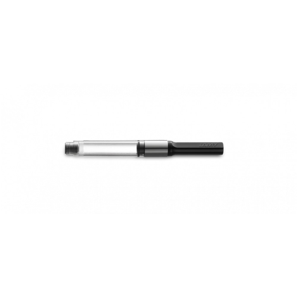 Converter for LAMY Dialog 3, Accent, Logo, ST, CP 1, Studio and Scala. Replaces cartridge to enable use of bottled ink. Screw-type piston converter. Previously known as Z26. Compatible with - Lamy Dialog 3, Accent, Logo, ST, CP1, Studio and Scala Not Compatible - Lamy Safari, Al Star, LX, Aion Transparent Twist Action Previously known as Z26